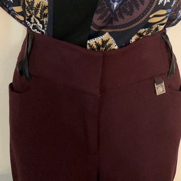 Anne Klein Pants - Anne Klein Business Casual Slacks Like New Worn Once Pretty Merlot Color